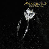 New Arrival Solid 925 Sterling Silver Solitaire Ring Rings