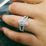 Original Solid Sterling Silver Ring Engagement Rings