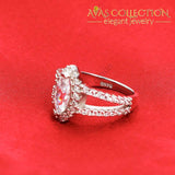 Original Solid Sterling Silver Ring Engagement Rings