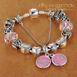 Sweet Mother Charm Bracelet /Mother's Day Jewelry gift - Avas Collection