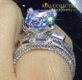 Luxury 10ct Eiffel Tower Engagement Ring - Avas Collection