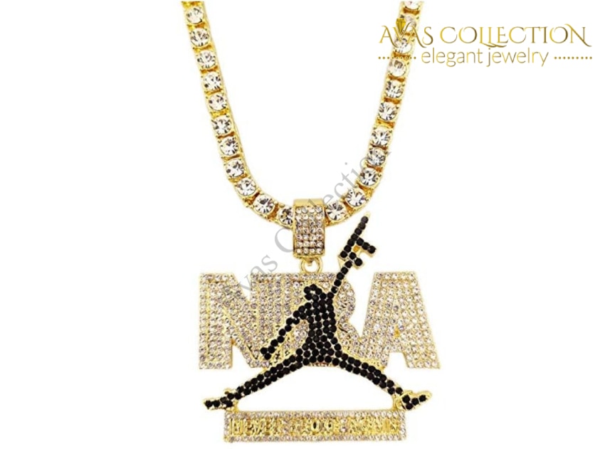 NBA iced out chain