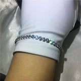 Sparkling  Extend Bracelet White Gold Filled