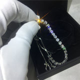 Sparkling  Extend Bracelet White Gold Filled