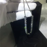 Sparkling  Extend Bracelet White Gold Filled