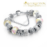 Crystal Beads Bracelet/ Avas Collection Charm Bracelets