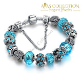 Crystal Beads Bracelet/ Avas Collection Charm Bracelets