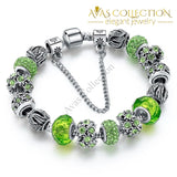 Crystal Beads Bracelet/ Avas Collection Charm Bracelets