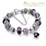 Crystal Beads Bracelet/ Avas Collection Charm Bracelets