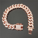 Top Quality Cuban Link Bracelet Iced Out