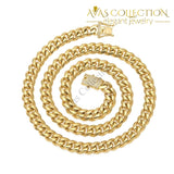 Cuban Link Chain 12&14Mm 18K Necklaces