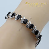Black Zircon Water Drop Women 4PCS Jewelry Set - Avas Collection