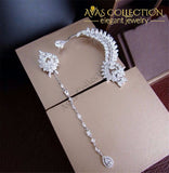 Luxury fashion  Lotus leaf Earrings - Avas Collection