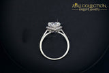 Classic Water Drop 2 Carat Engagement Ring - Avas Collection