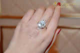 Classic Water Drop 2 Carat Engagement Ring - Avas Collection