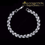 Elegant Silver Leaf Charm/ Avas Collection Bracelet Charm Bracelets