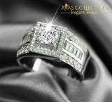 10Kt White Gold Filled Rings