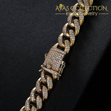 Cuban Chain Iced Out Cz Link Necklaces