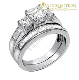 Matching Wedding Couple Ring Set Rings