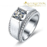 Round Cut His And Hers Set Rings