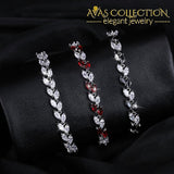 Elegant Silver Leaf Charm/ Avas Collection Bracelet Charm Bracelets