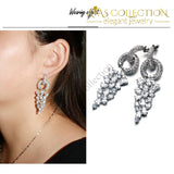 Fancy Dangle Earring- Rose Gold Filled Drop Earrings