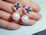 Luxury Royal Blue Earrings Collection Drop