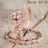 2 Pcs/Set GP Rose Gold - Avas Collection