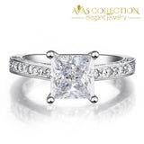 1.5 Ct Princess Cut Rings