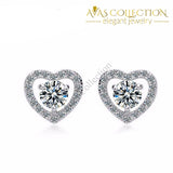 Heart Stud Earrings