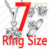 Round Classic 3 Pcs/set Jewelry Sets