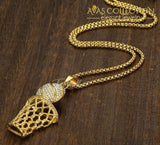 Basketball Pendant Necklace Necklaces
