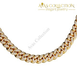 Cuban Chain Iced Out Cz Link Necklaces