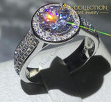 Brilliance Luxury Ring 2Ct Engagement 6 Rings