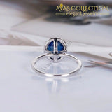 Blue Oval Ring -B2411 Rings