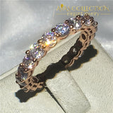 3 Carat Flower Ring Set Home