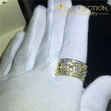 Hiphop Iced Out Mens Ring Rings