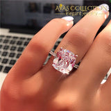 Promise Ring Cushion Cut 7Mm Engagement -R639 Rings