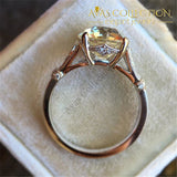 Choucong Solitaire Ring 2Ct Aaaaa Cz 925 Sterling Silver Engagement Wedding Band Rings For Women