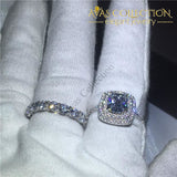 3ct Classy Wedding Ring Set - Avas Collection