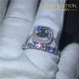 3ct Classy Wedding Ring Set - Avas Collection