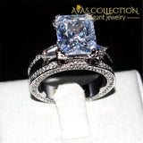 Luxury 10ct Eiffel Tower Engagement Ring - Avas Collection
