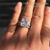 Luxury 10ct Eiffel Tower Engagement Ring - Avas Collection