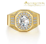 17.5Mm Mens Band Rings