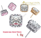 3 Colors Stud Earrings