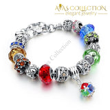Crystal Beads Bracelet/ Avas Collection Charm Bracelets