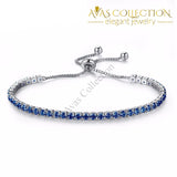 Birthstone Crystal Bracelet/ Avas Collection Chain & Link Bracelets