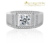 2 Carat Mens Ring Rings