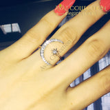 Moon Star Ring - Avas Collection