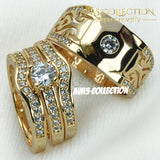 Lovers Wedding Set Rings